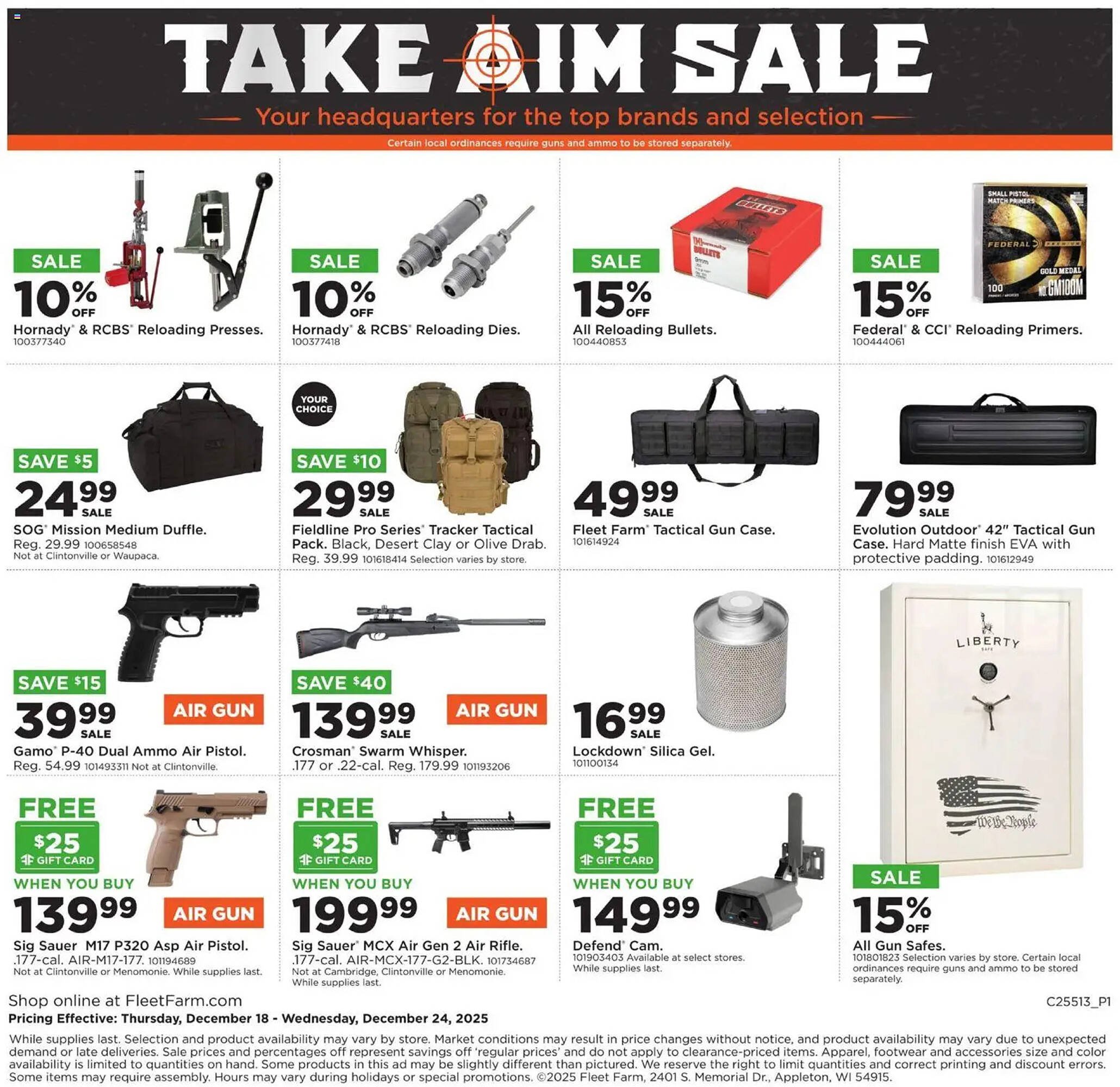 Mills Fleet Farm weekly ad