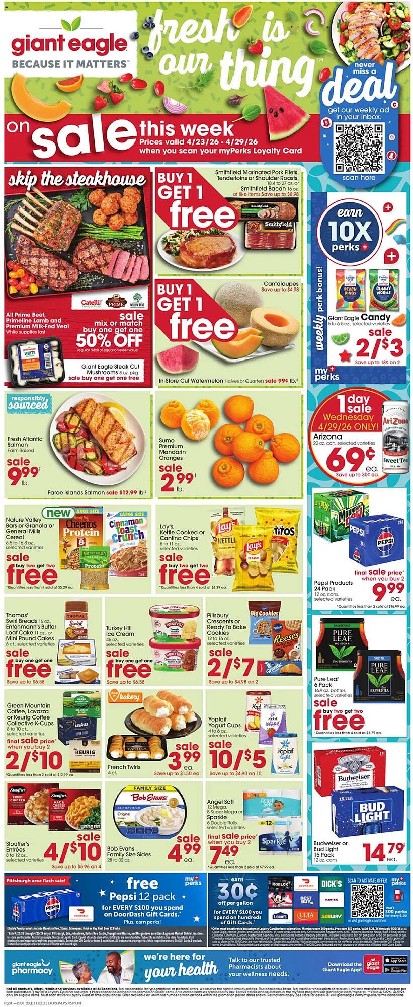 Giant Eagle weekly ad