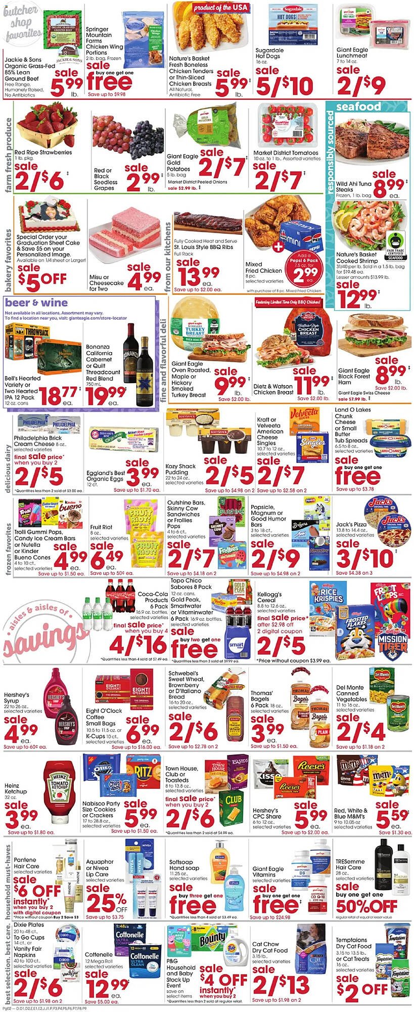 Giant Eagle weekly ad
