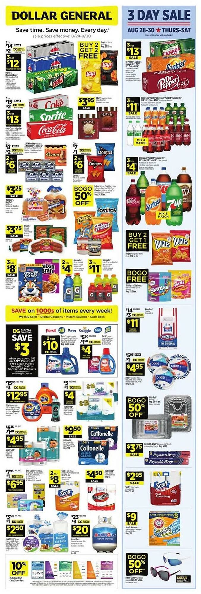 Dollar General Weekly Ad (2025-08-24 - 2025-08-30) | 1