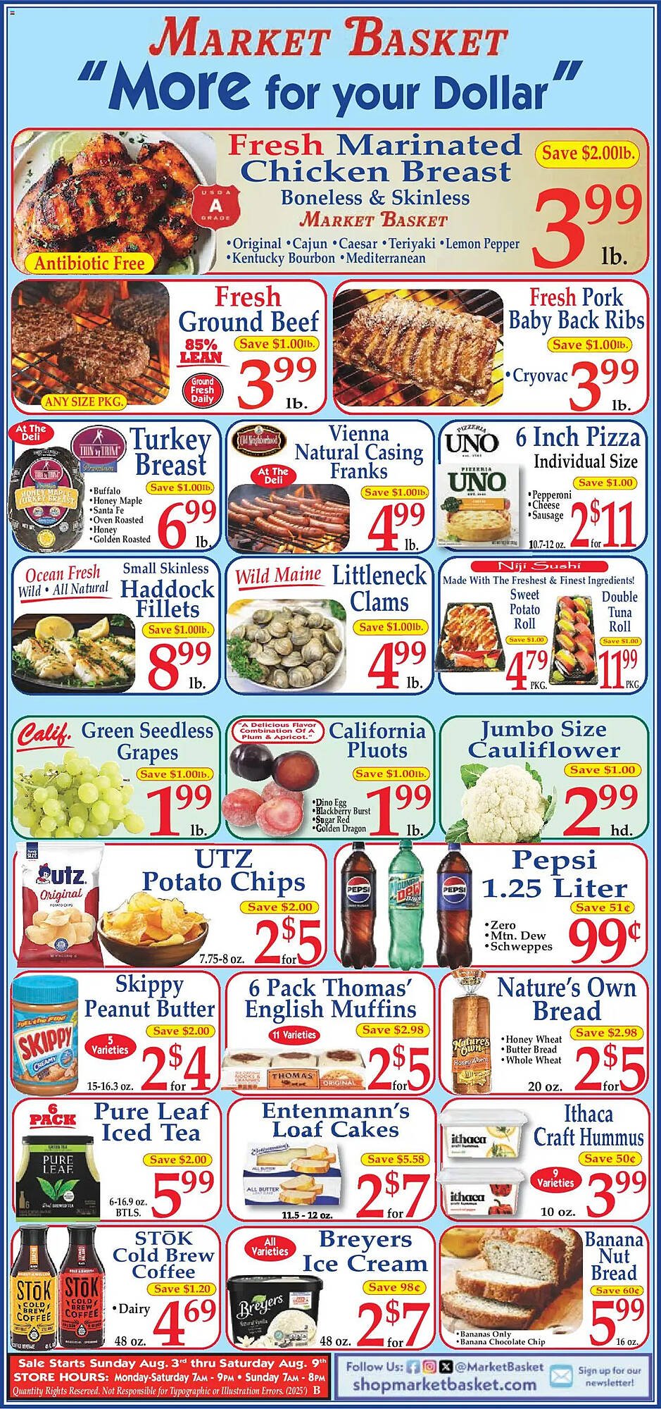 Market Basket Weekly Ad (2025-08-03 - 2025-08-09) | 1