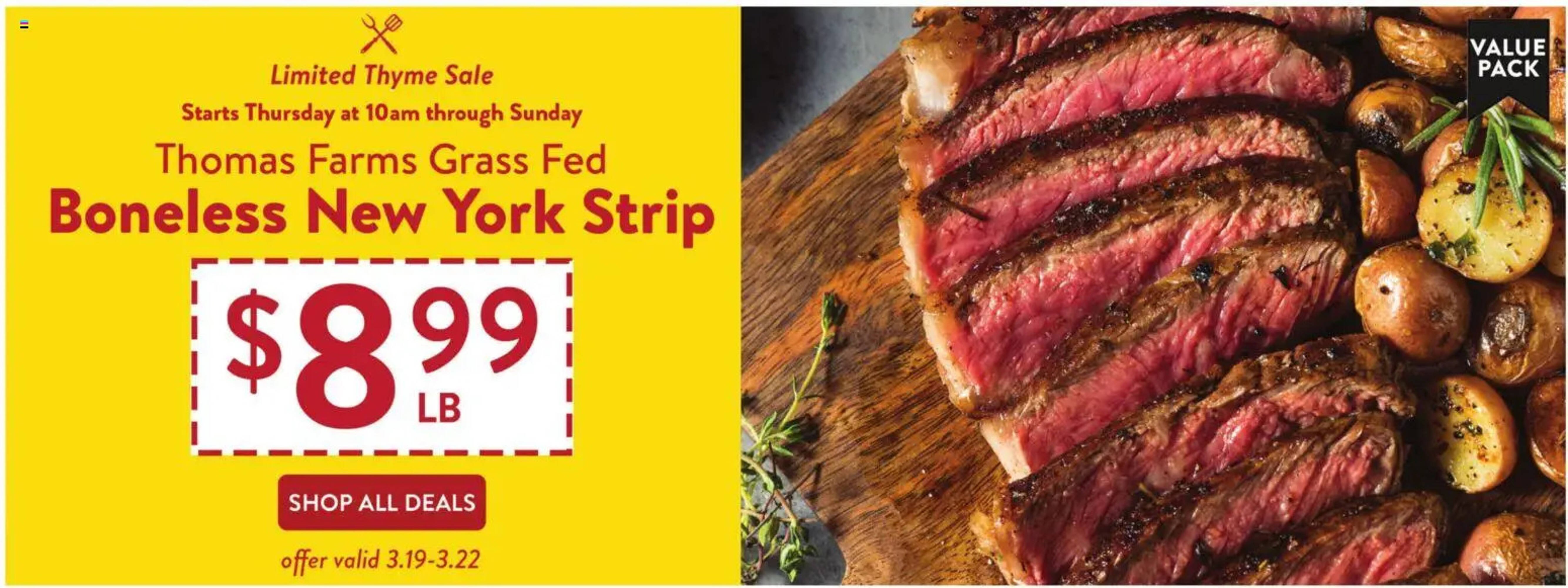 Fresh Thyme weekly ad
