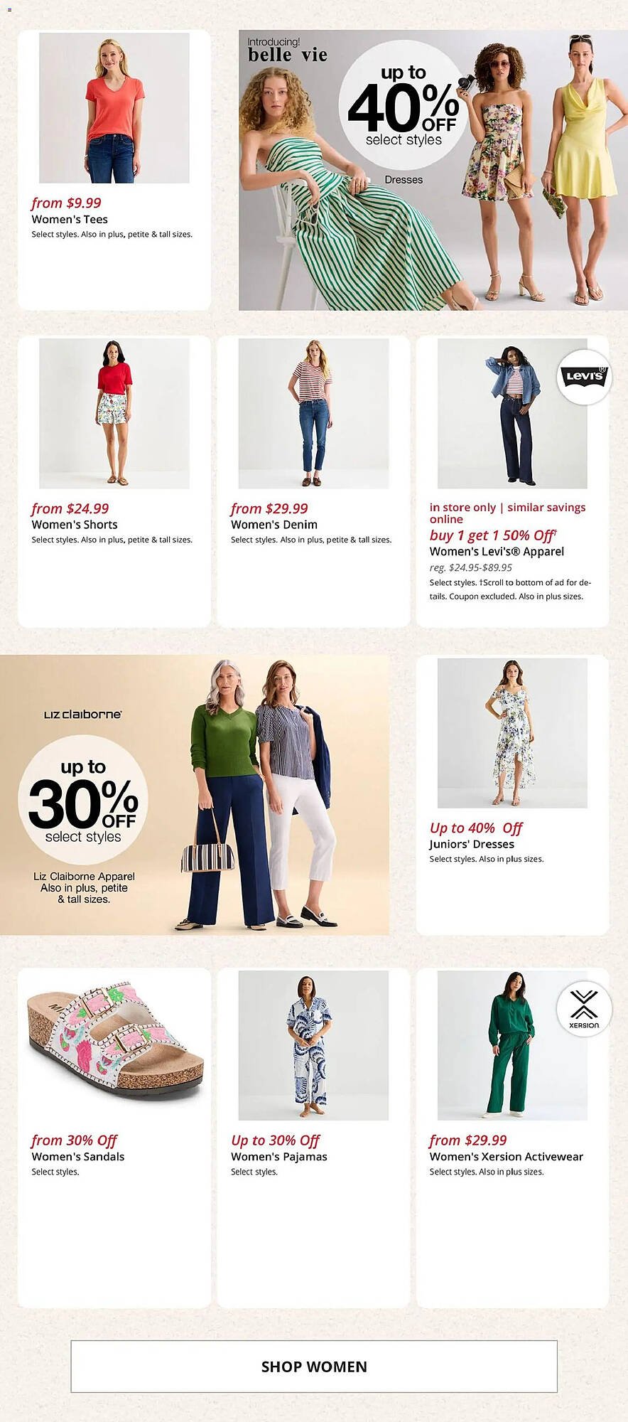 JC Penney weekly ad