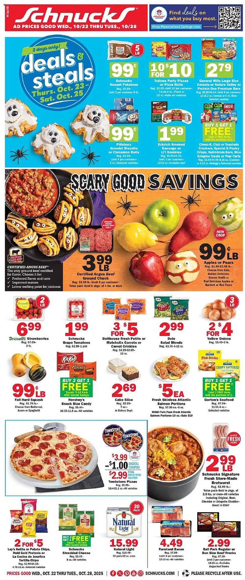 Schnucks weekly ad (2025-10-22 - 2025-10-28) | 1