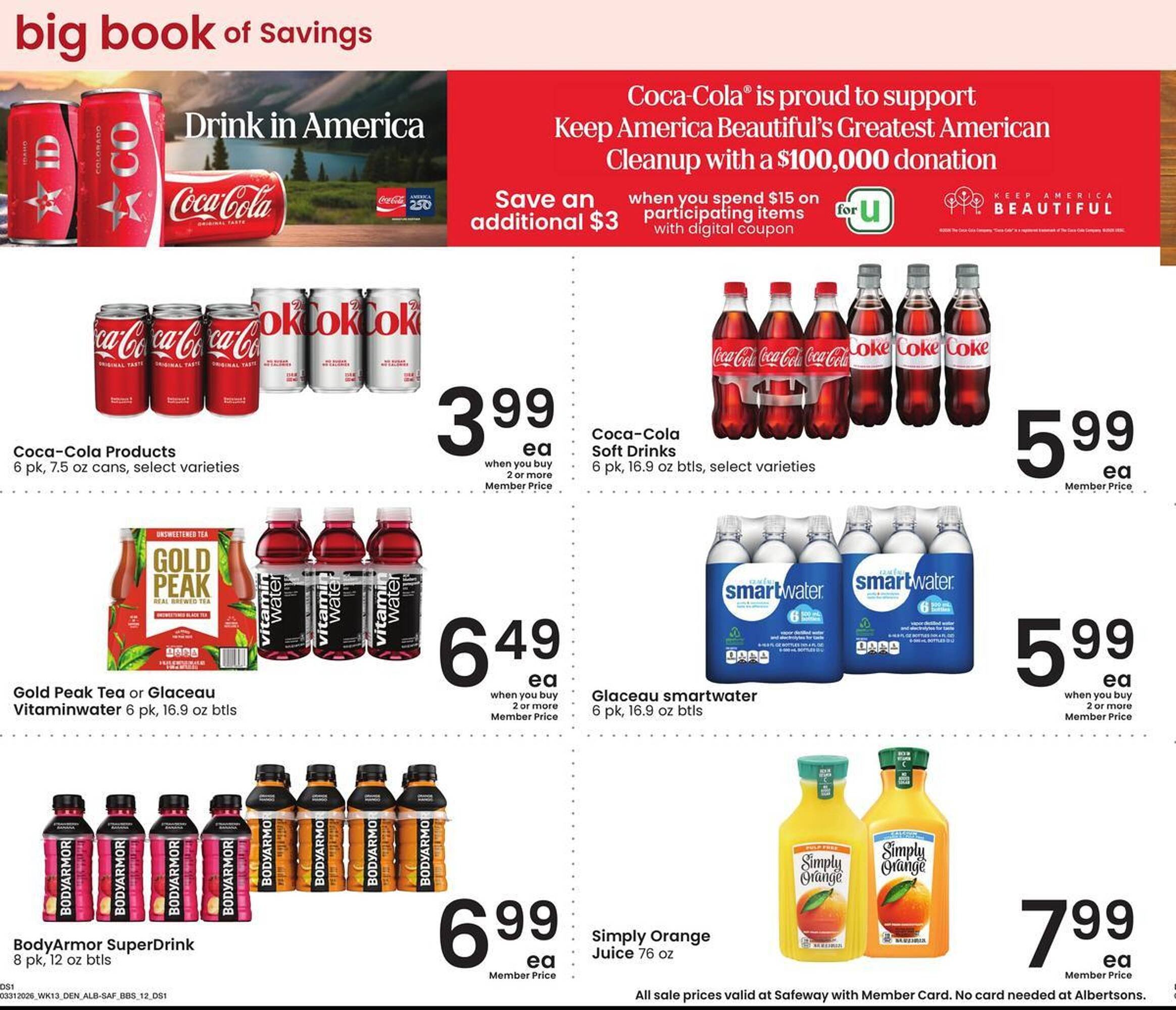 Safeway weekly ad