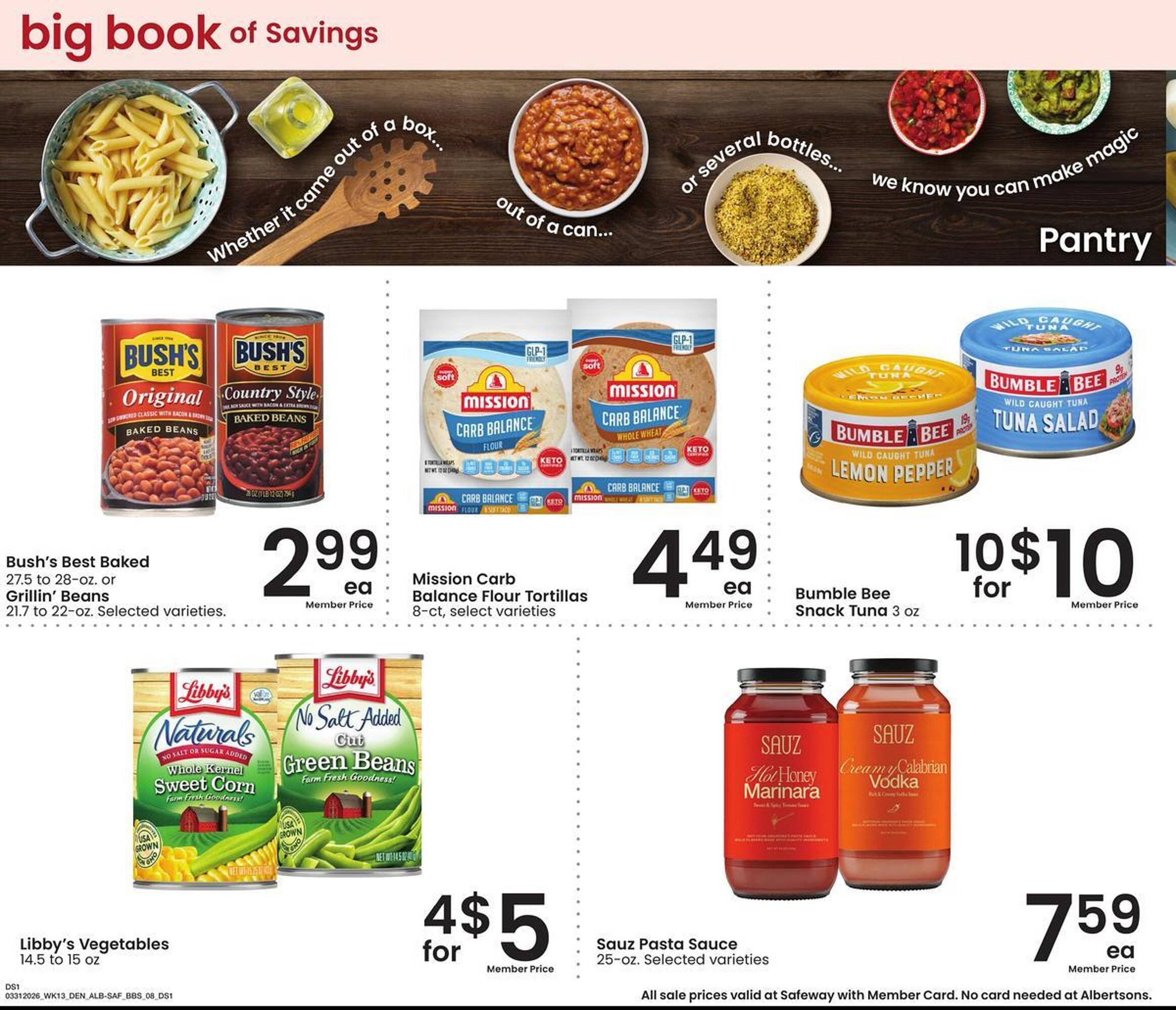 Safeway weekly ad