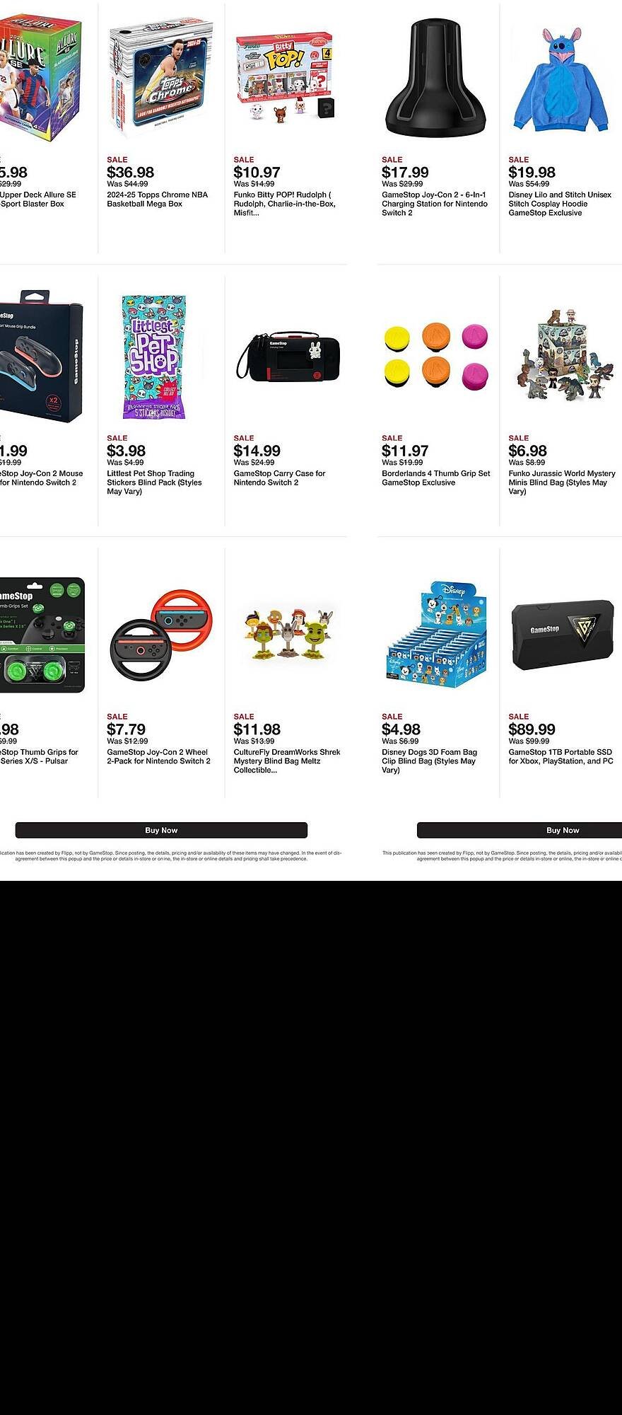 Game Stop weekly ad