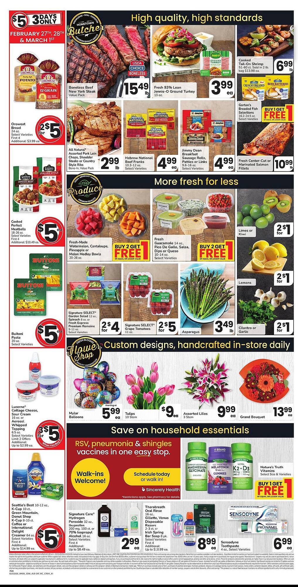 Safeway weekly ad