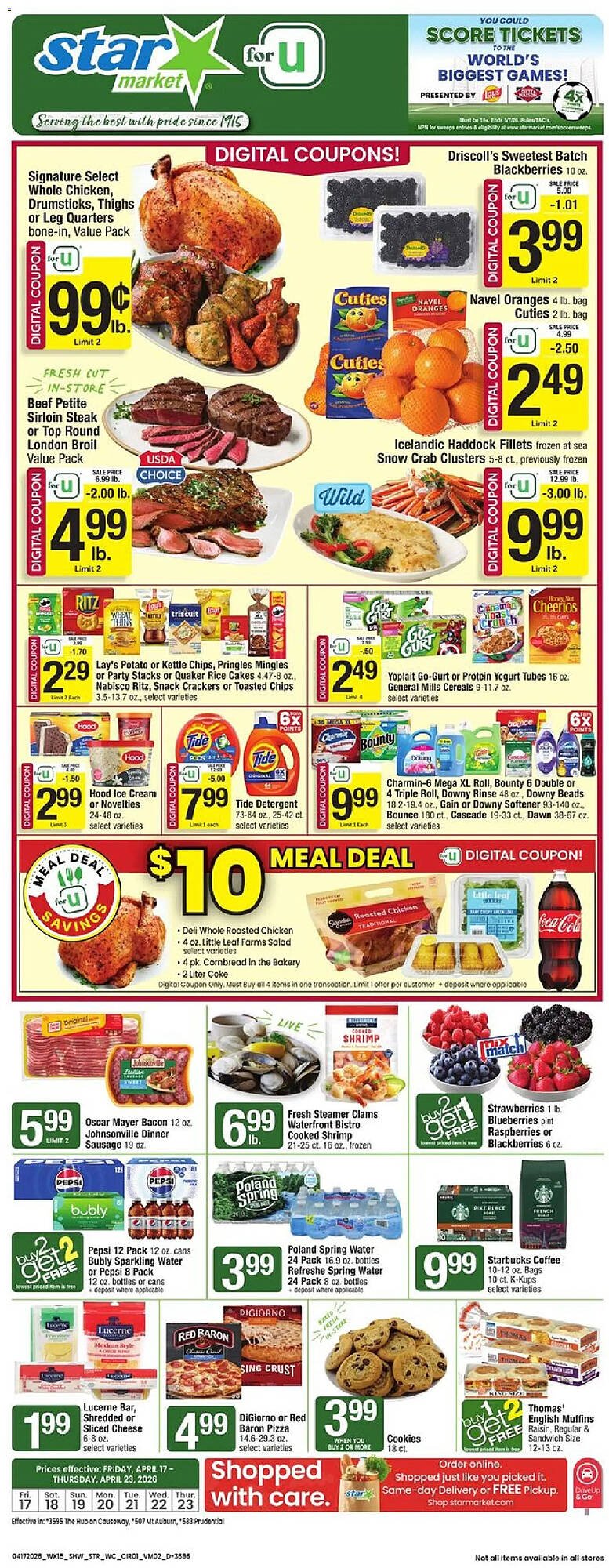 Star Market weekly ad