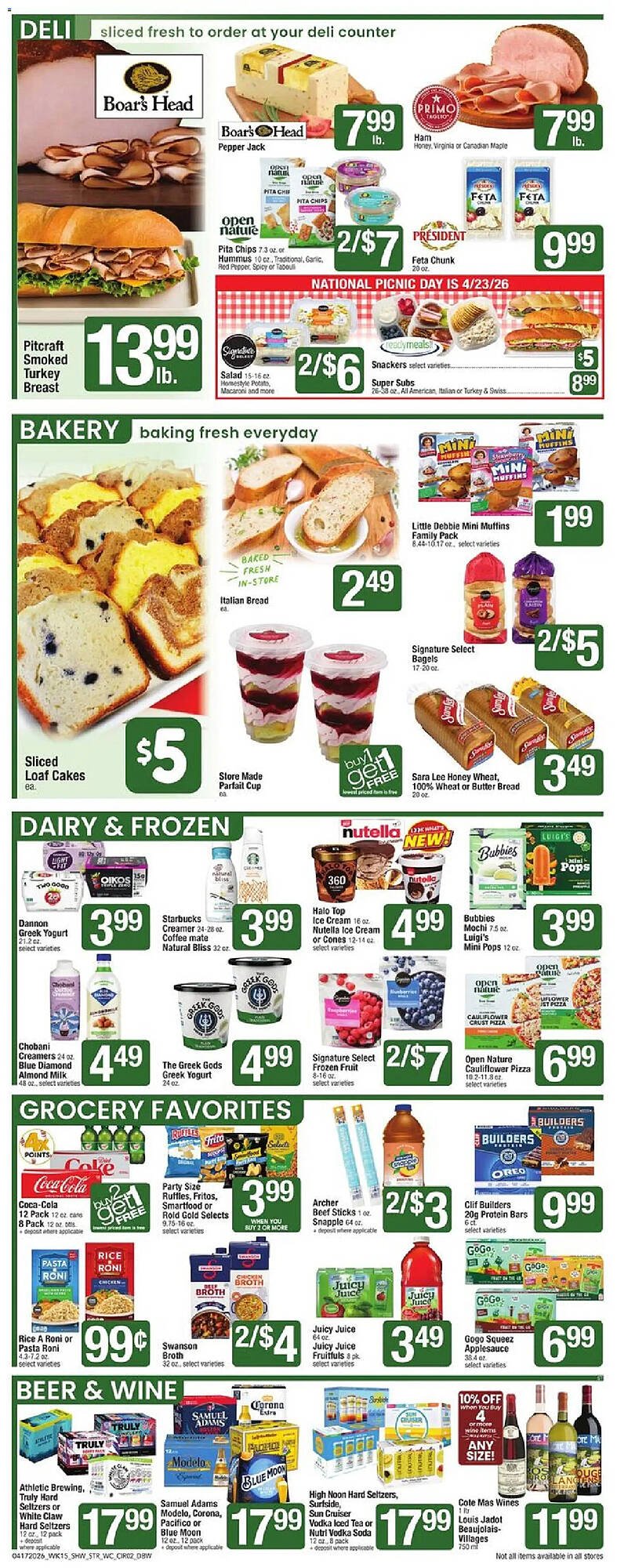 Star Market weekly ad