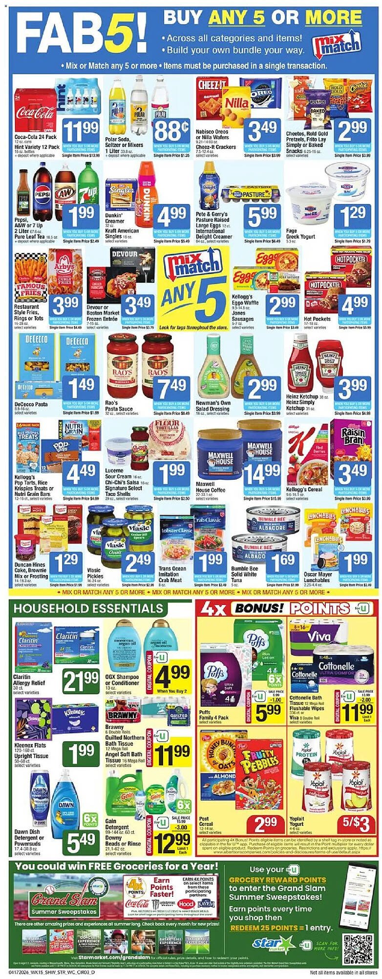 Star Market weekly ad