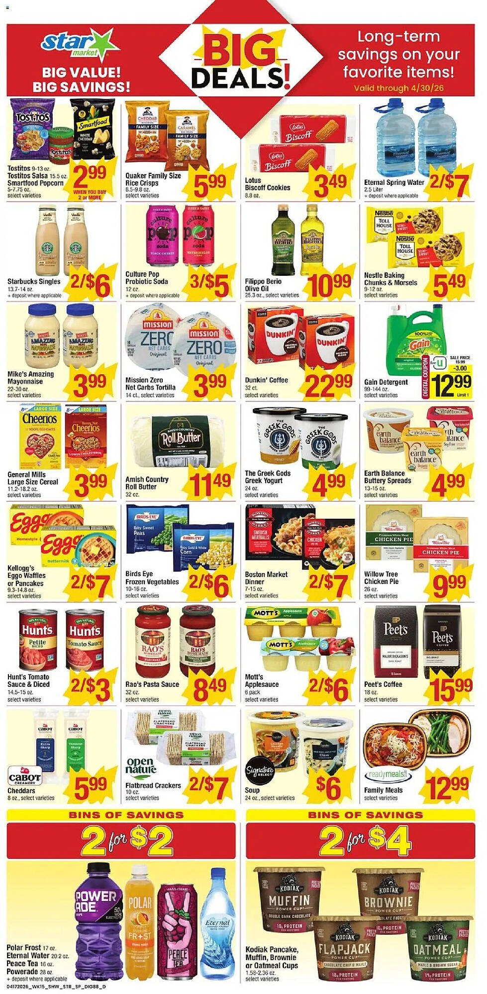 Star Market weekly ad