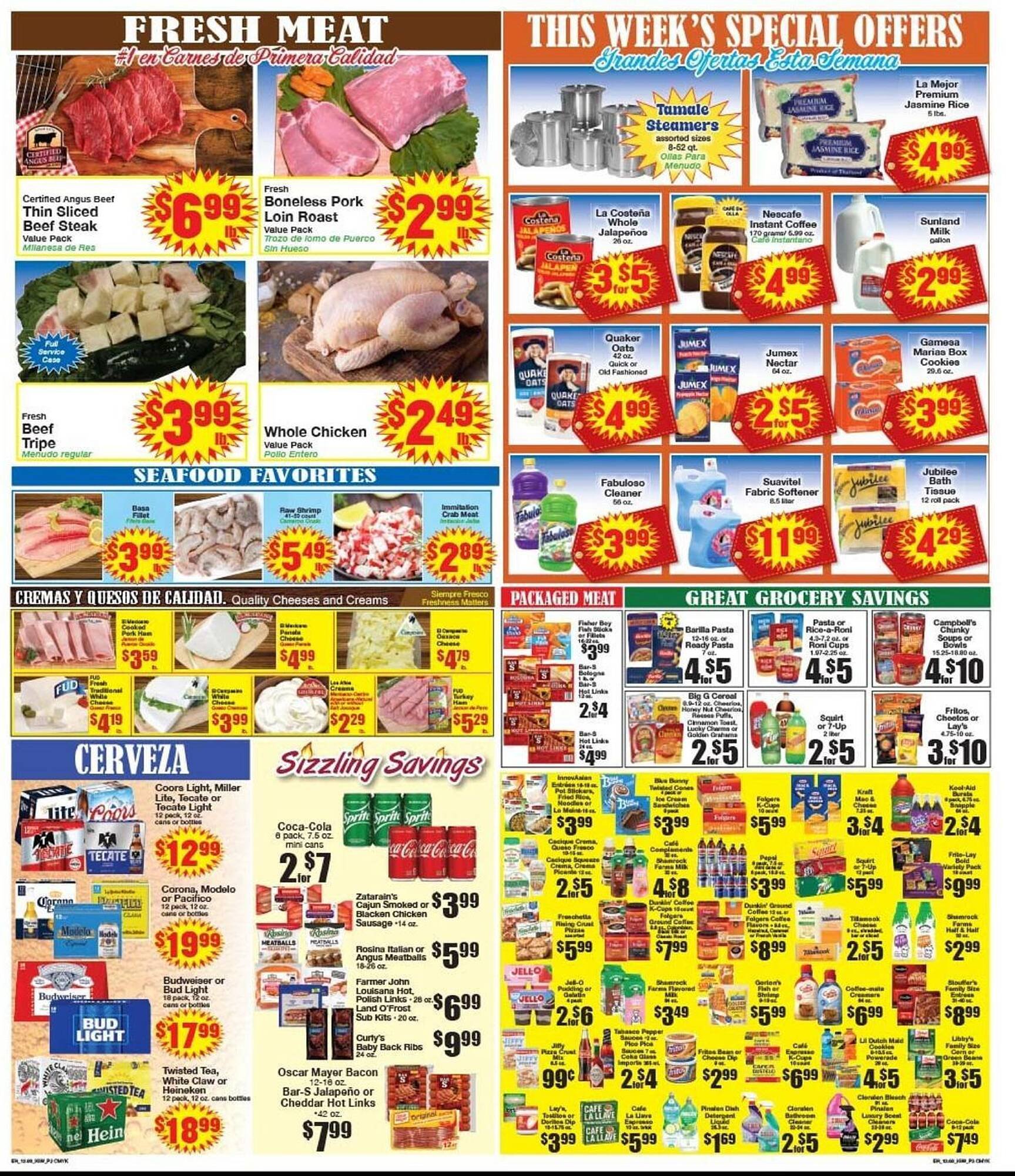Supermercado El Rancho weekly ad