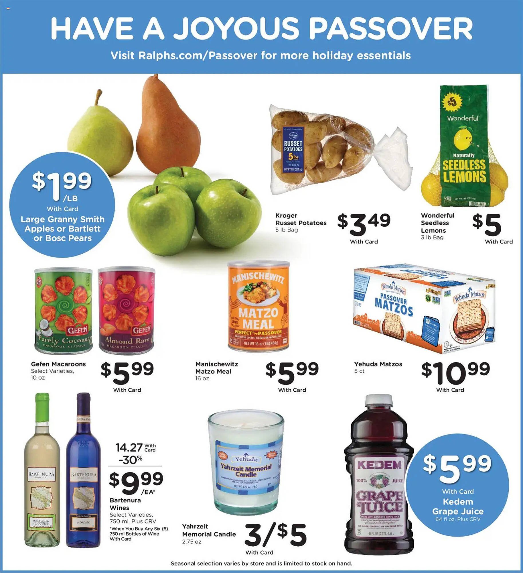 Ralphs weekly ad