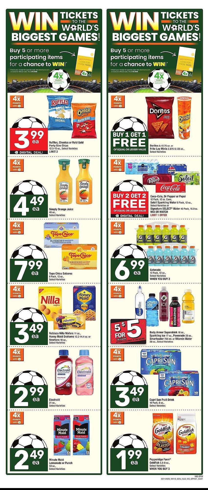 Albertsons weekly ad