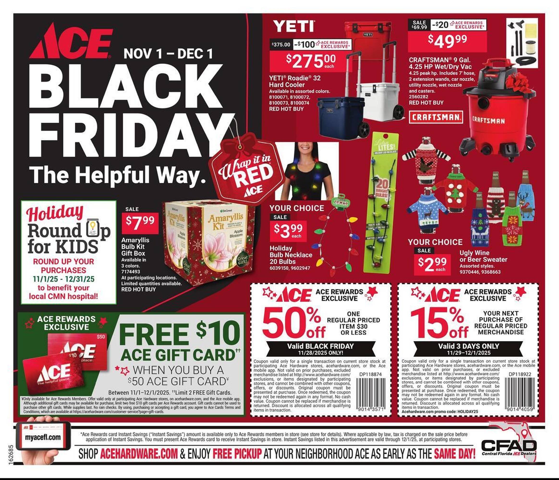 Ace Hardware flyer (2025-11-01 - 2025-12-01) | 1