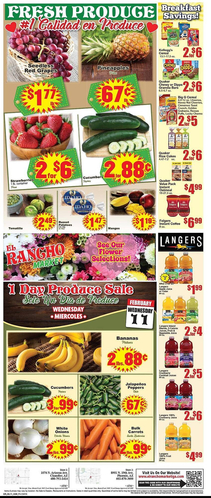 Supermercado El Rancho weekly ad