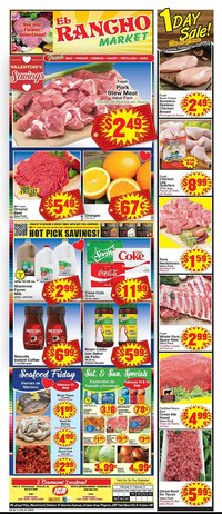 Supermercado El Rancho weekly ad