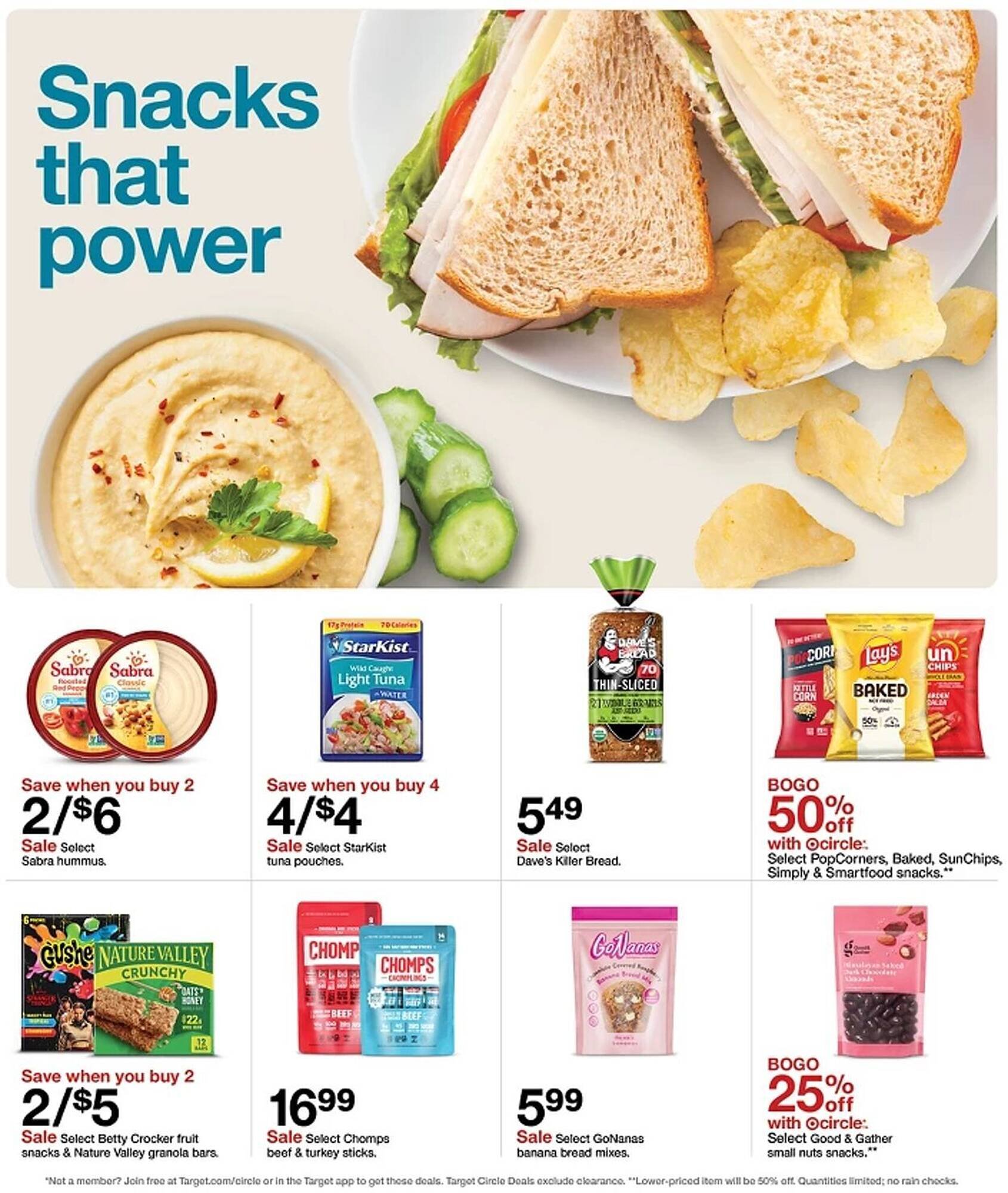 Target weekly ad