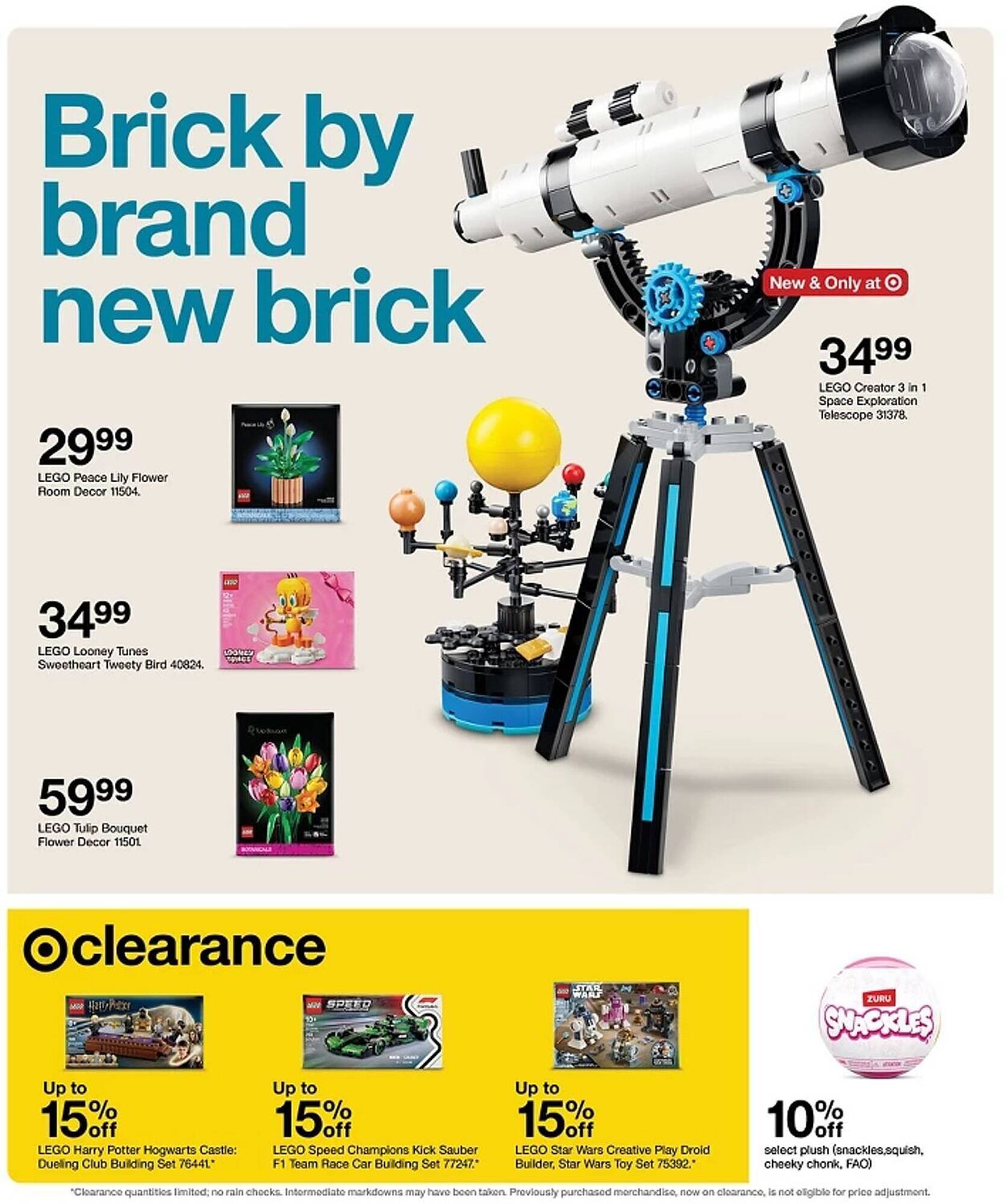 Target weekly ad