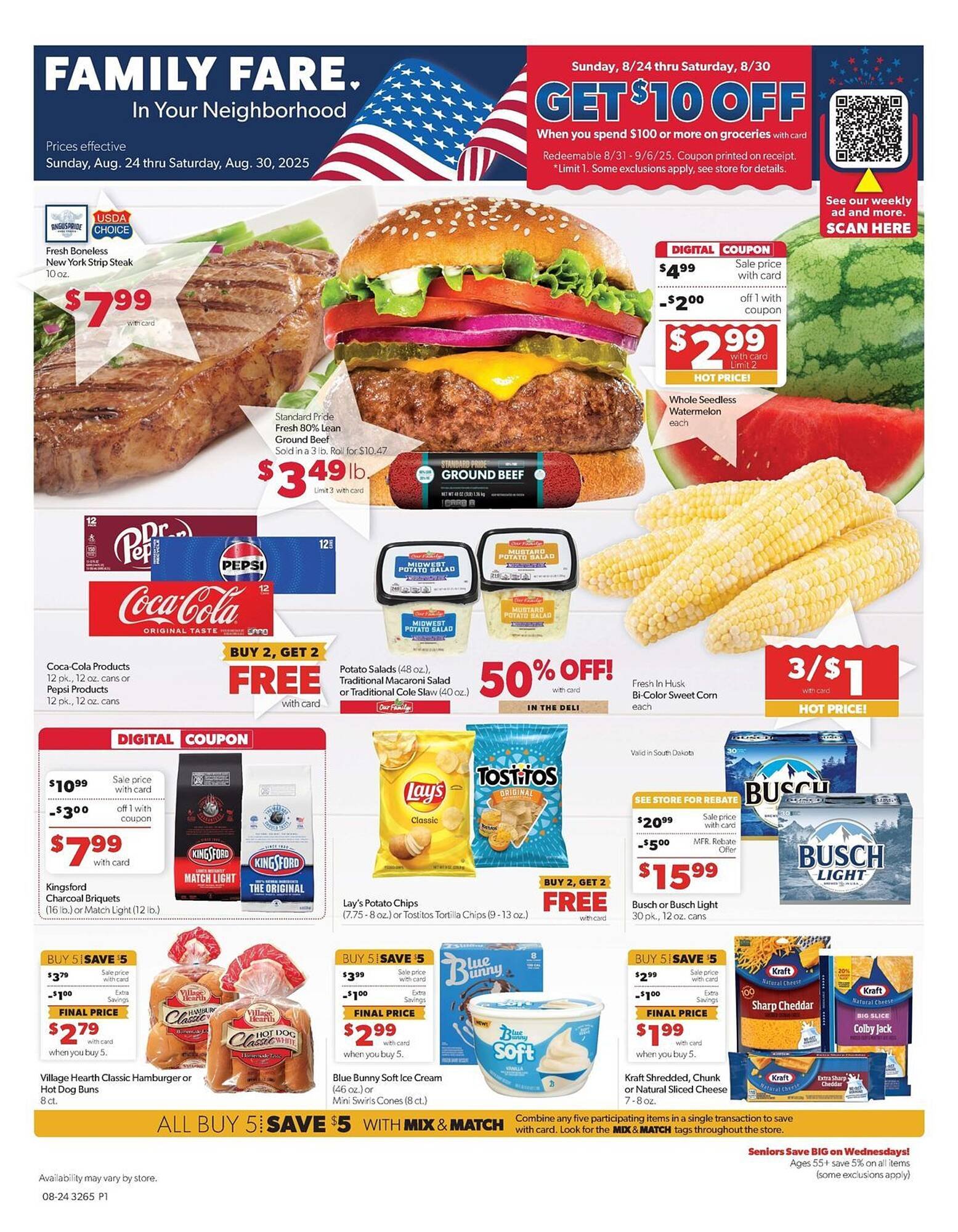 Family Fare Weekly Ad (2025-08-24 - 2025-08-30) | 1