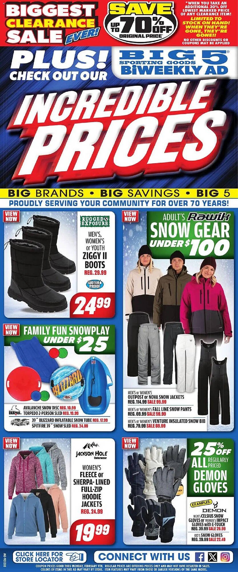 Big 5 weekly ad