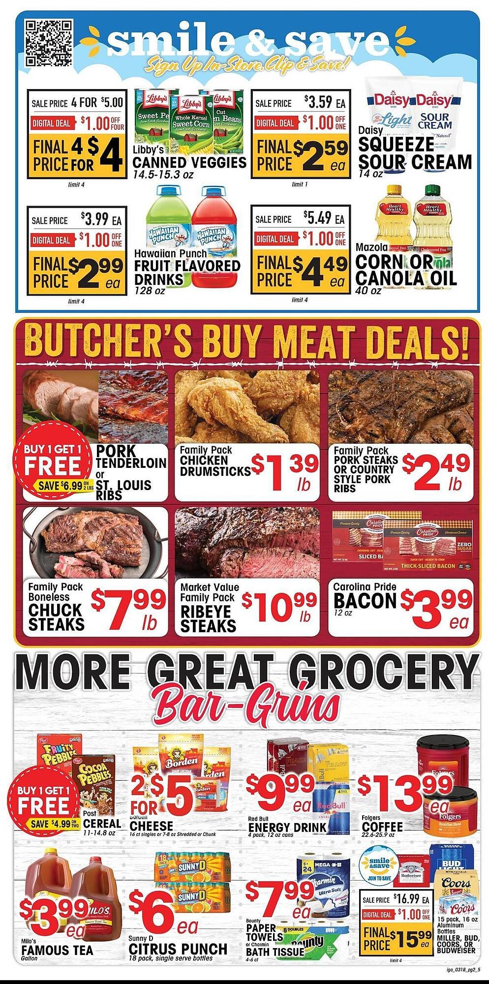 IGA weekly ad