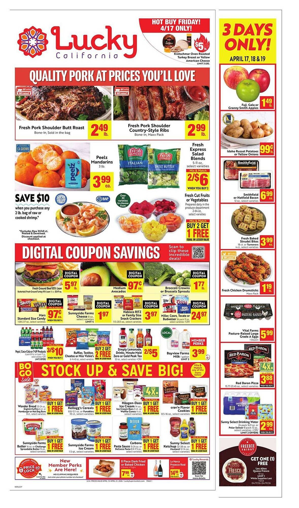 Lucky Supermarkets weekly ad