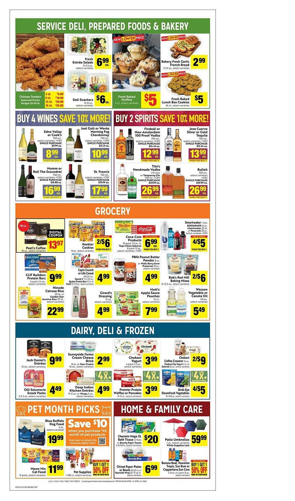 Lucky Supermarkets weekly ad