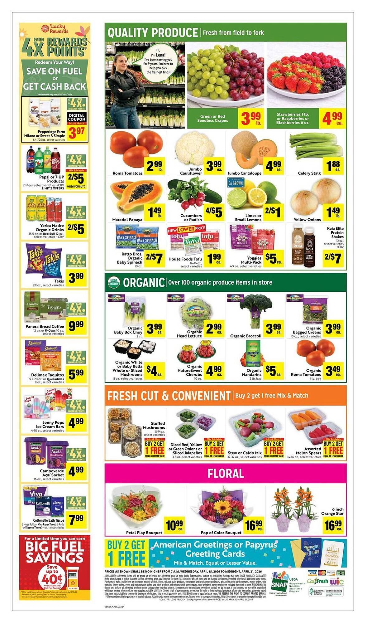 Lucky Supermarkets weekly ad
