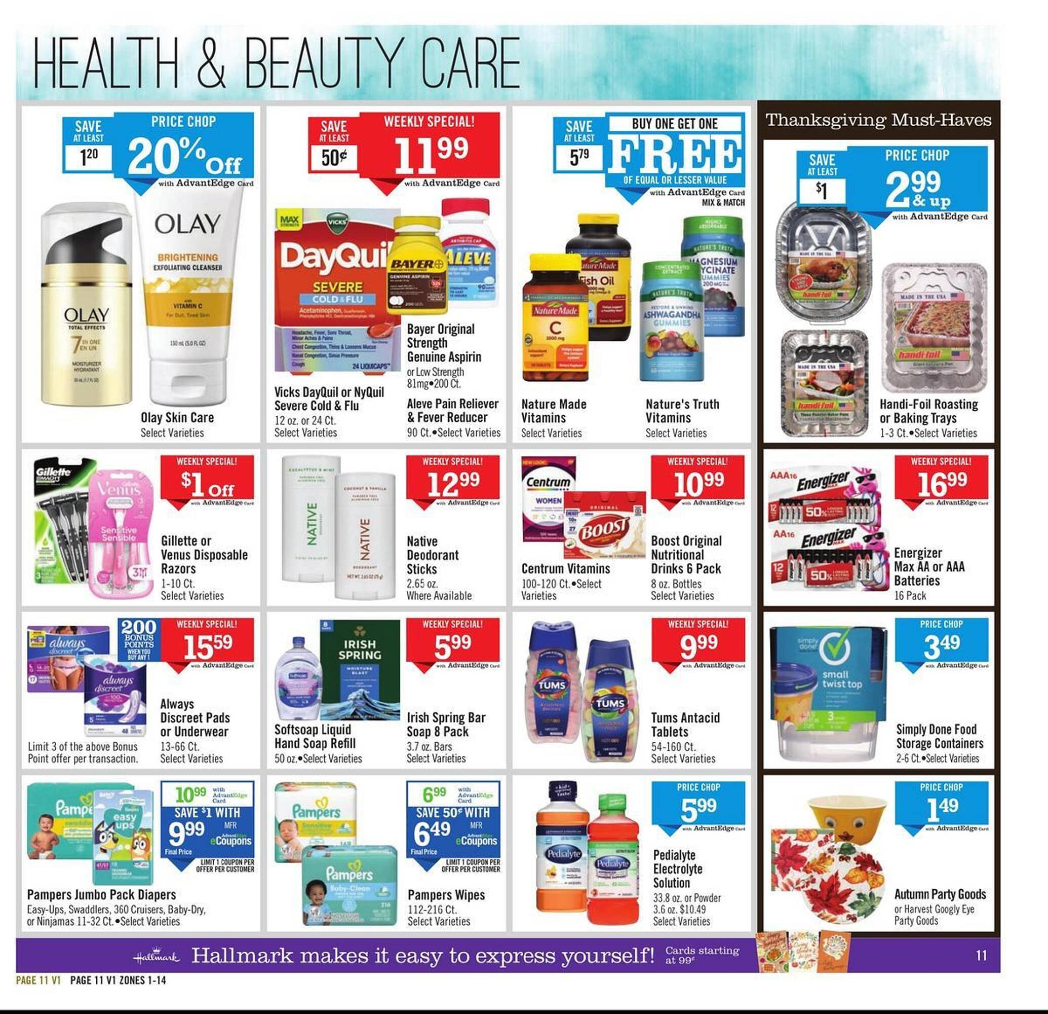 Price Chopper weekly ad (2025-11-09 - 2025-11-15) | 11