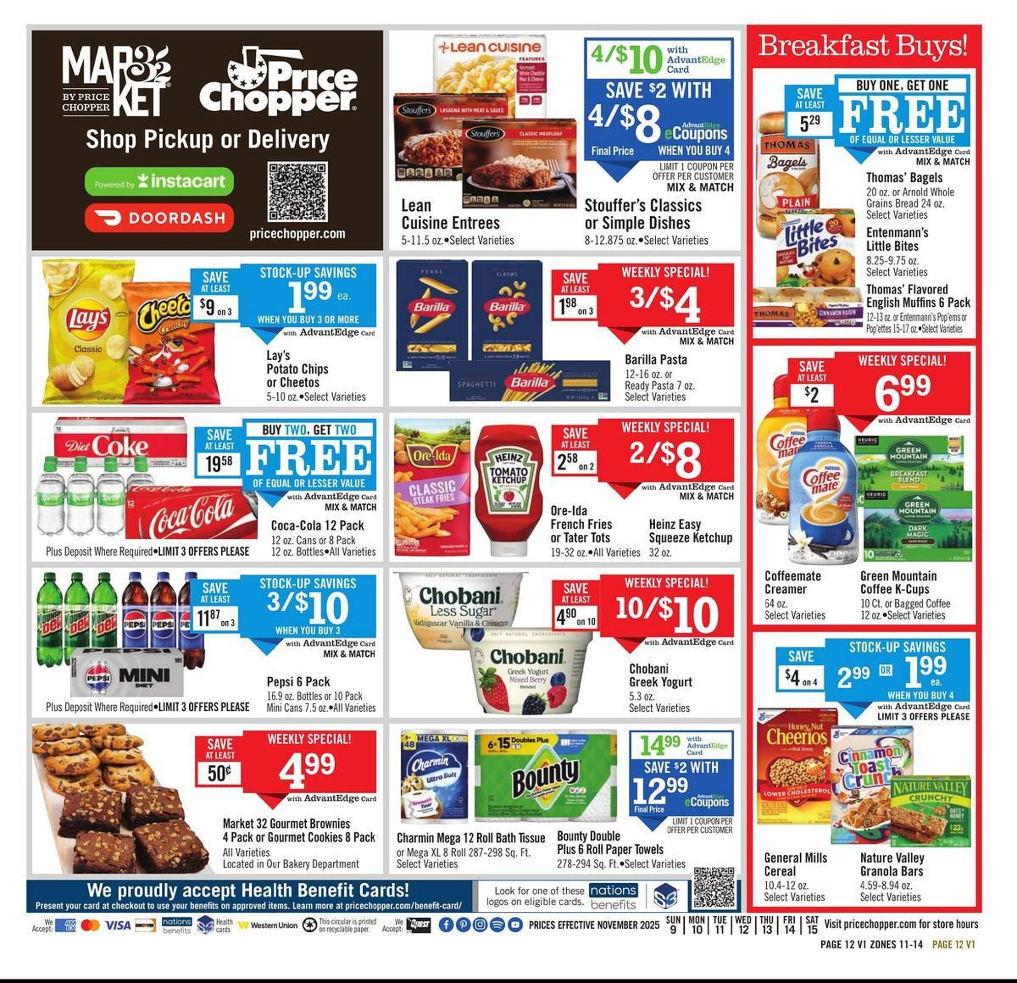 Price Chopper weekly ad (2025-11-09 - 2025-11-15) | 12