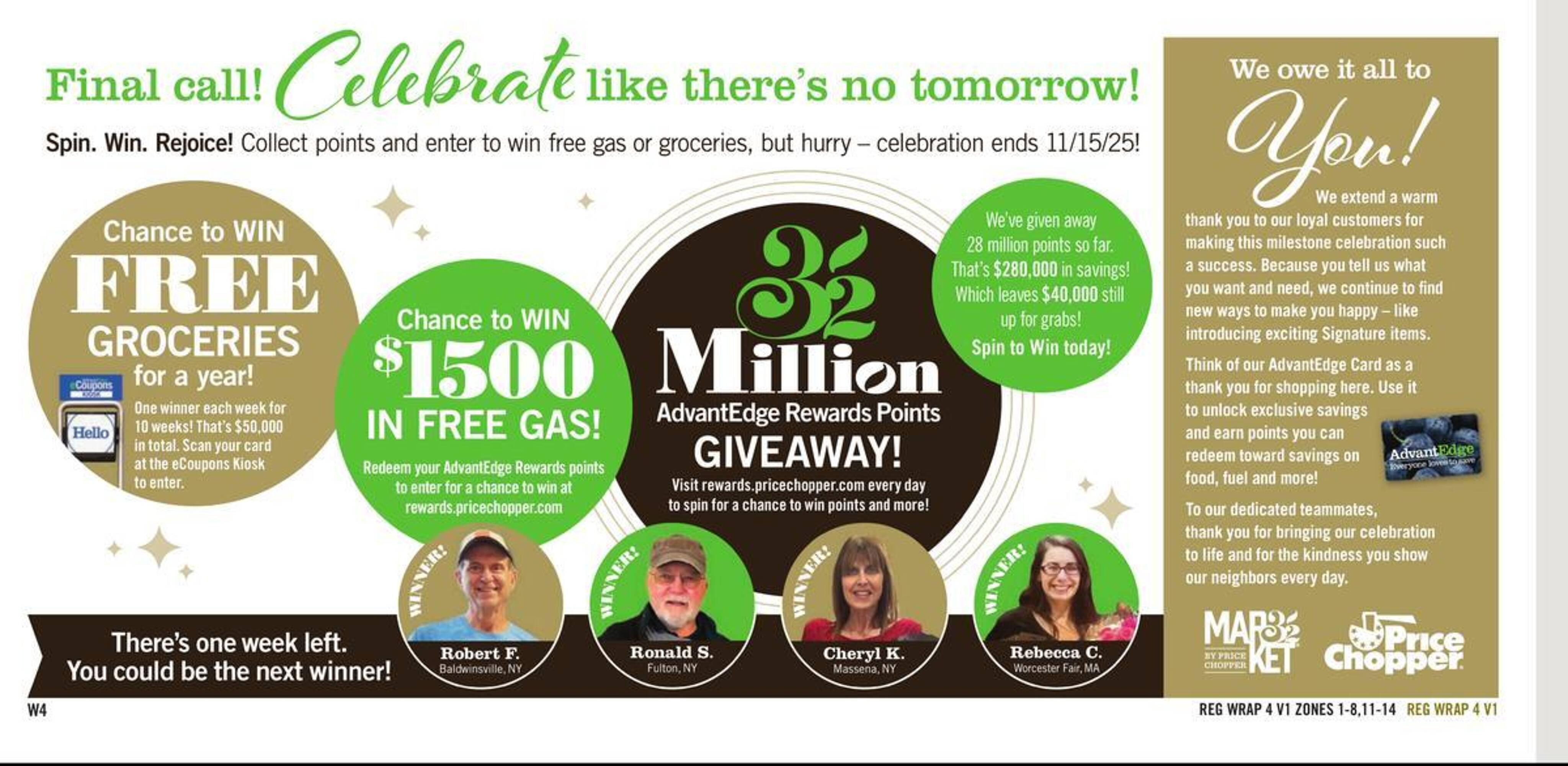 Price Chopper weekly ad (2025-11-09 - 2025-11-15) | 20