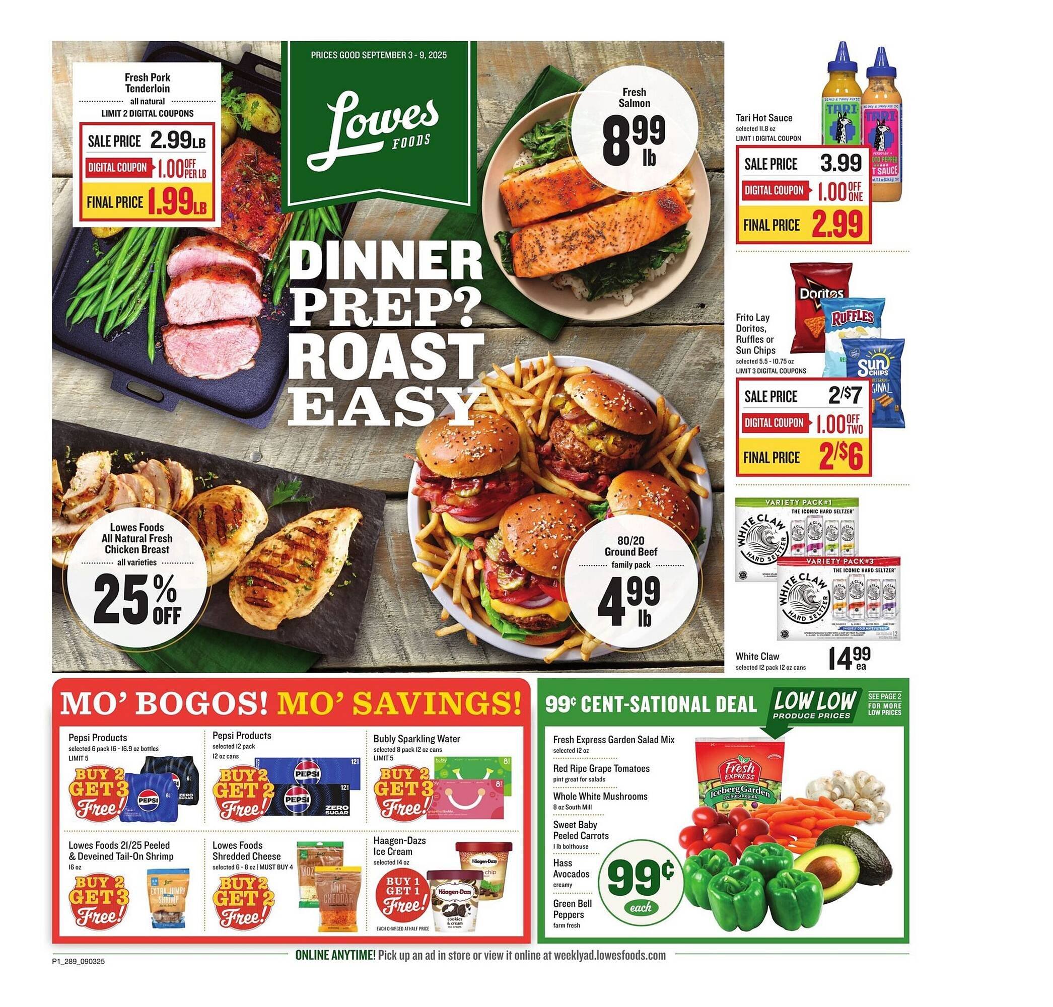 Lowes Foods weekly ad (2025-09-03 - 2025-09-09) | 1