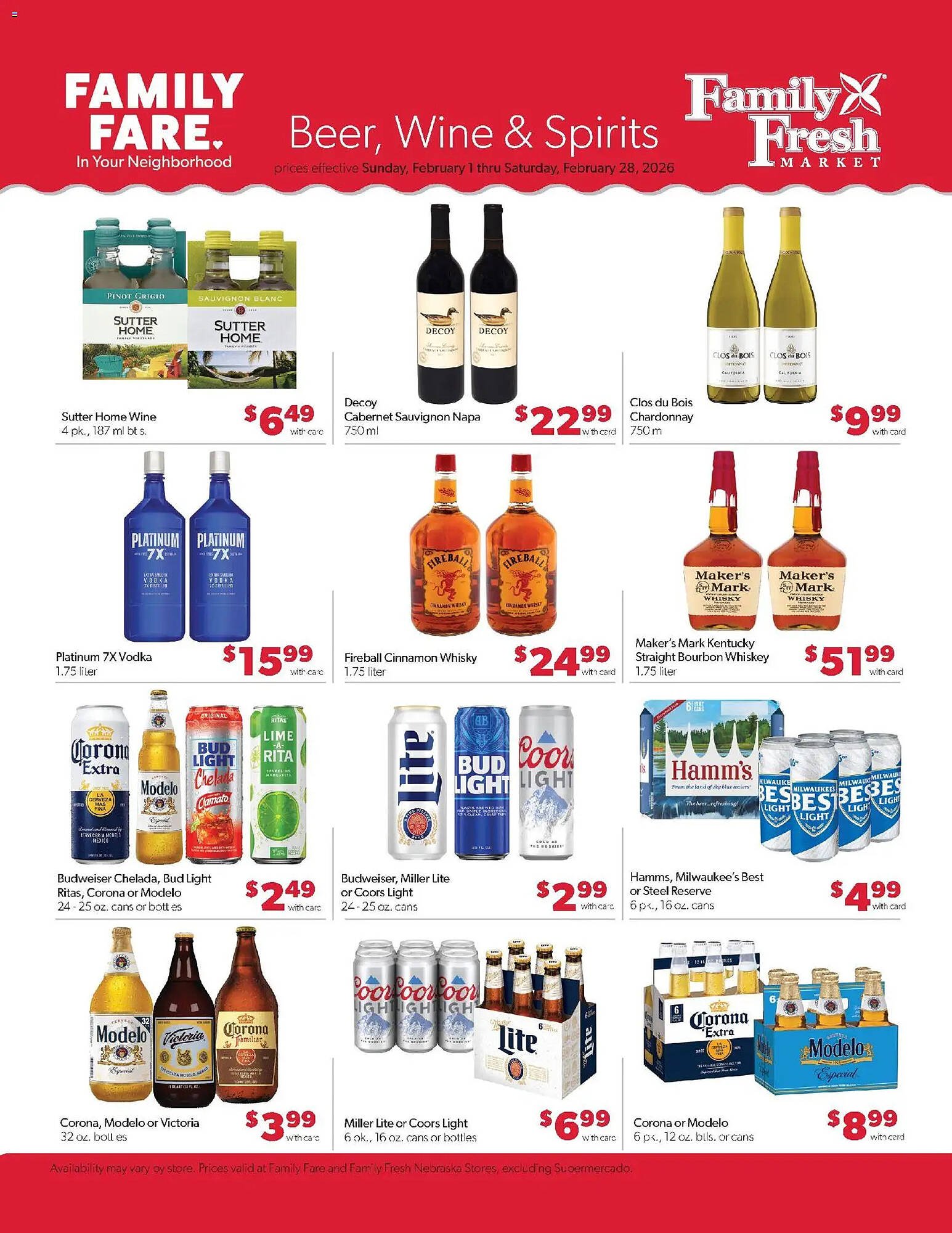Family Fare weekly ad