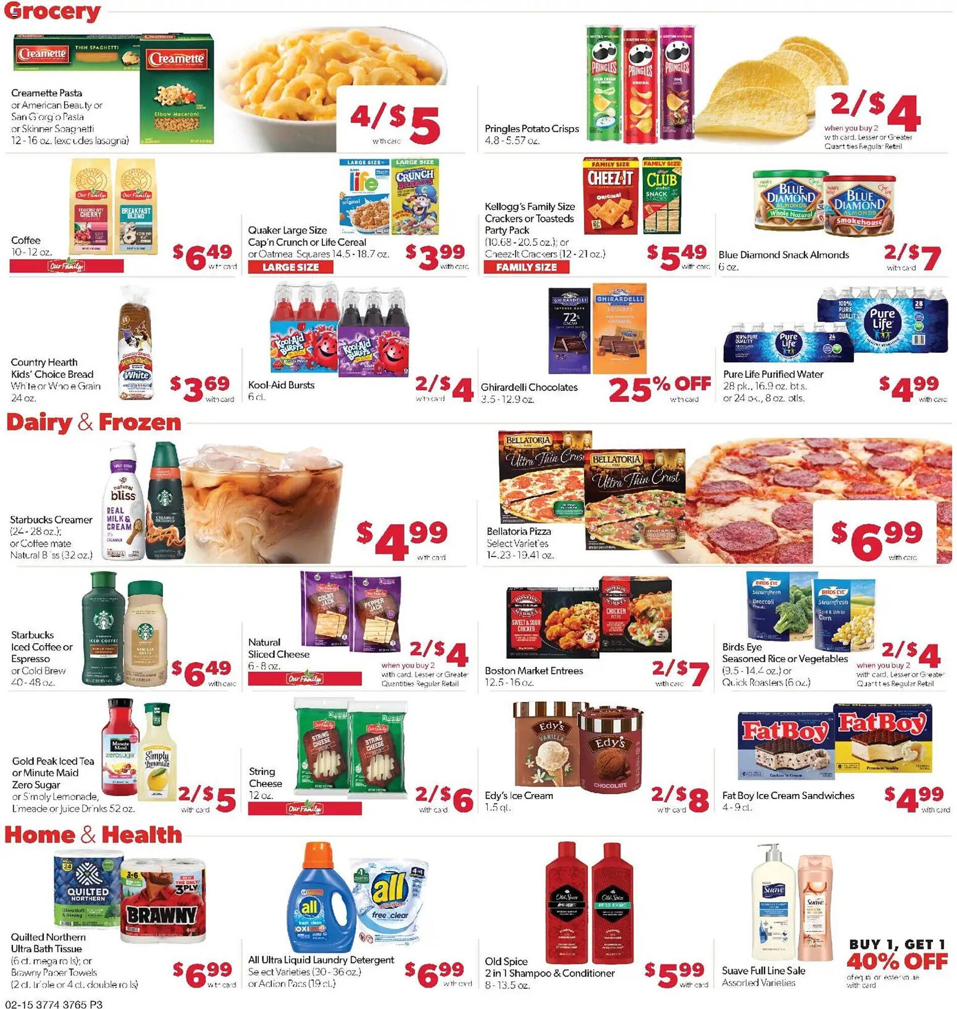 Family Fare weekly ad