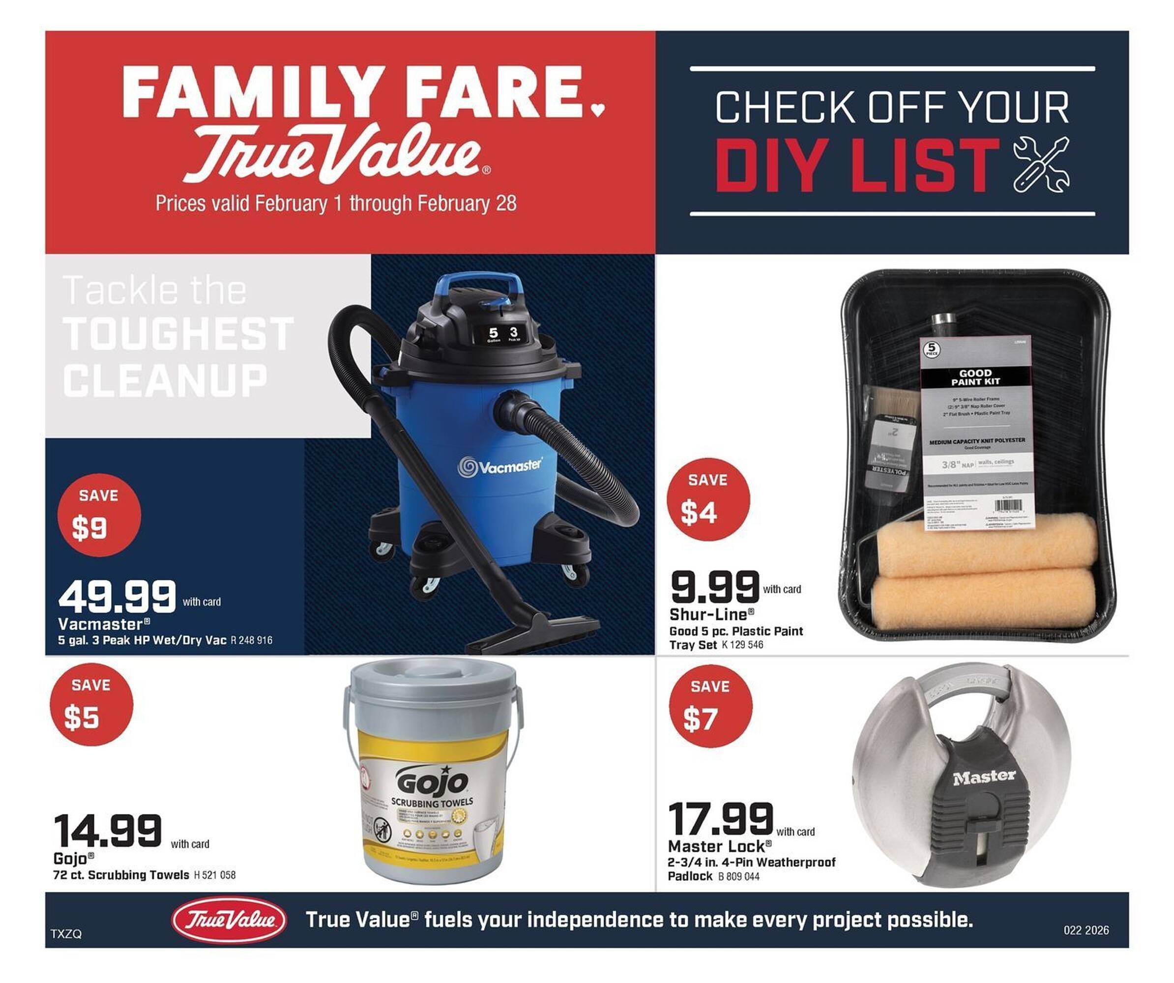Family Fare weekly ad