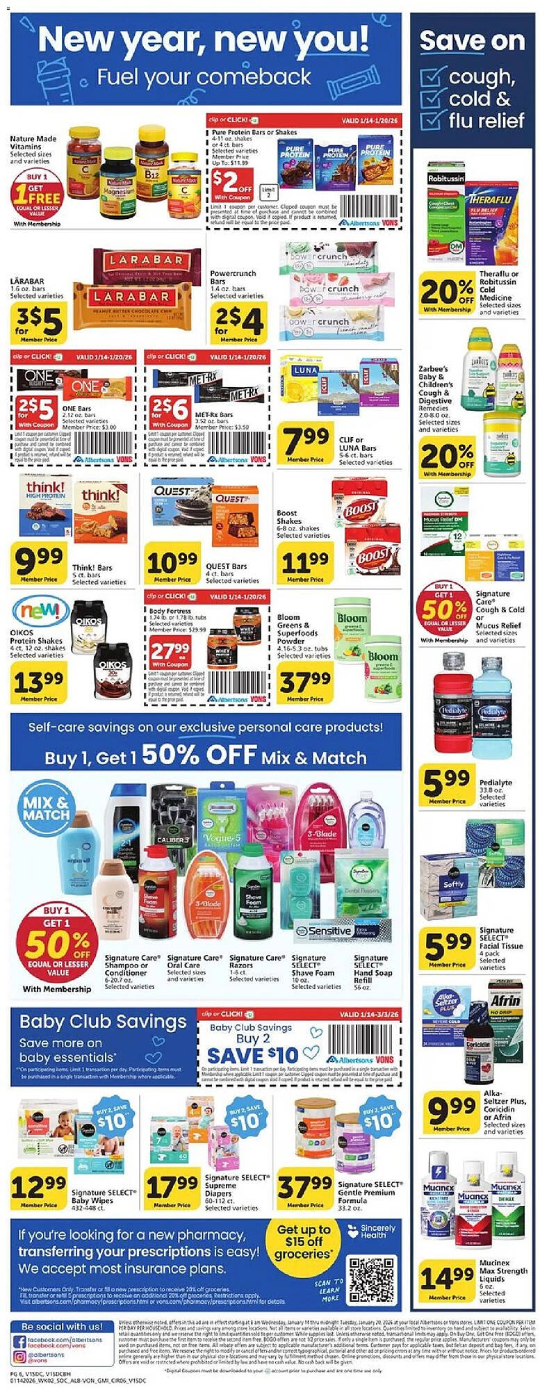 Vons weekly ad