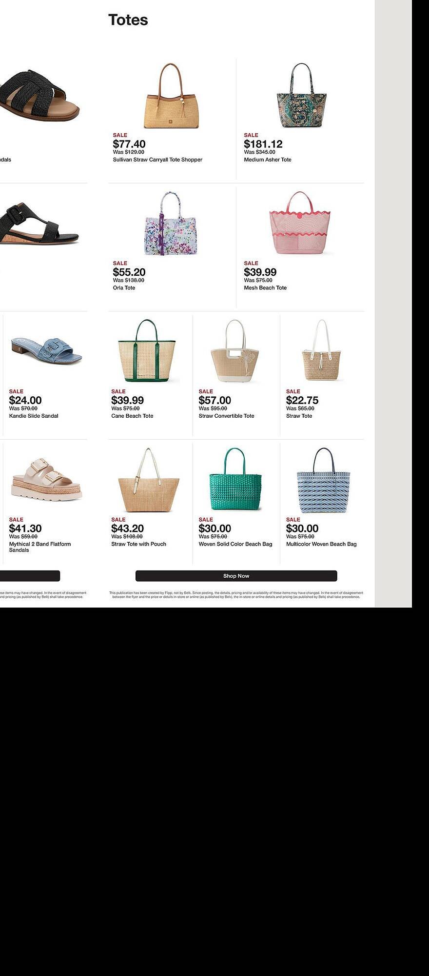 Belk weekly ad