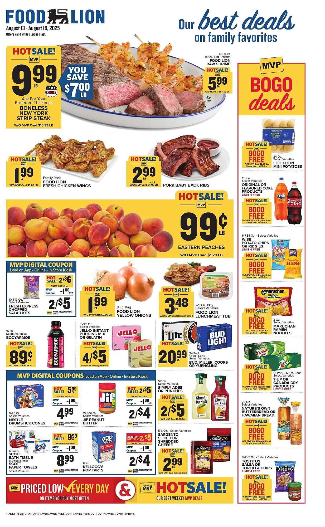 Food Lion Weekly Ad (2025-08-13 - 2025-08-19) | 1