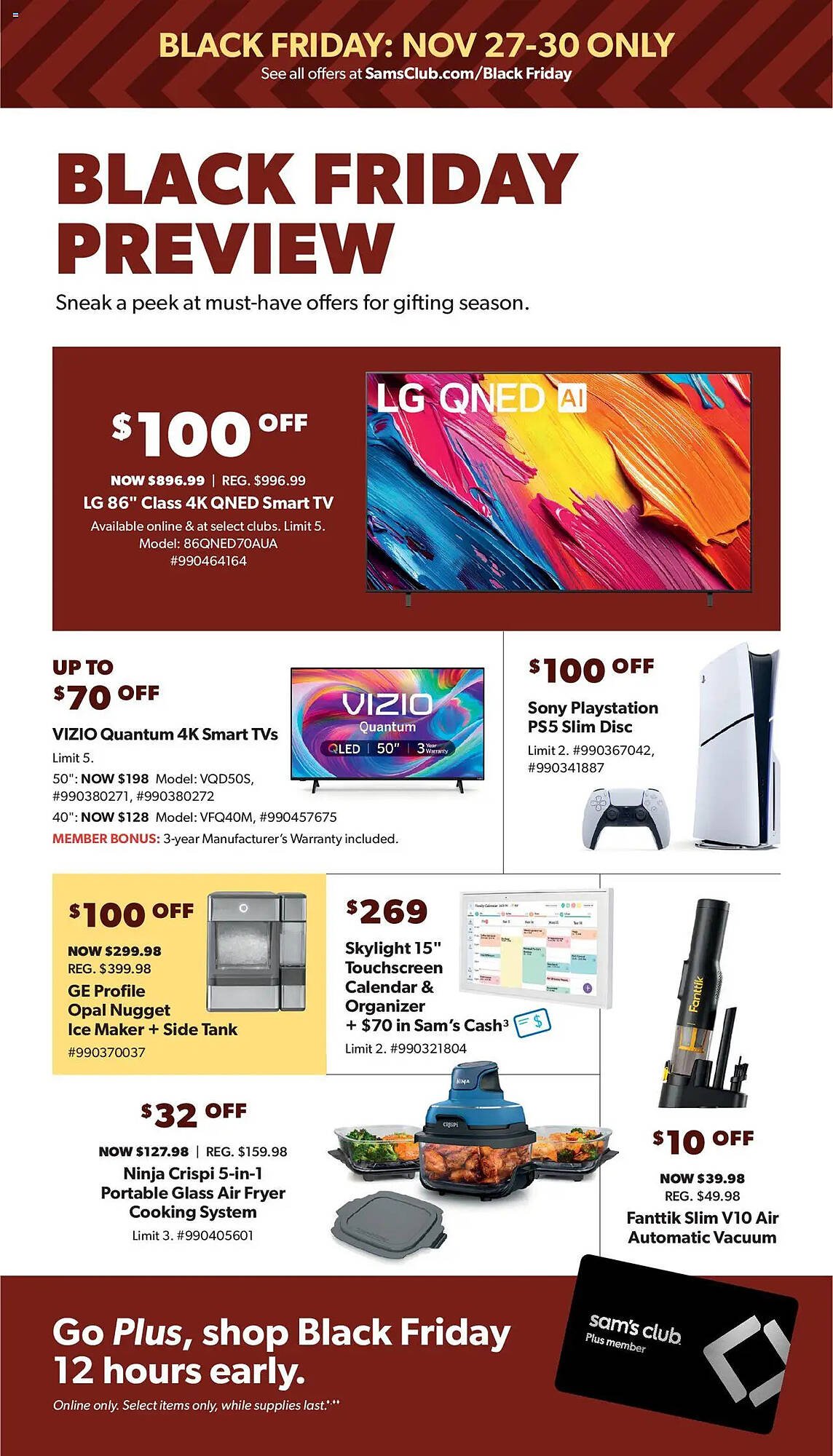 Sam&#039;s Club weekly ad (2025-10-29 - 2025-11-30) | 12