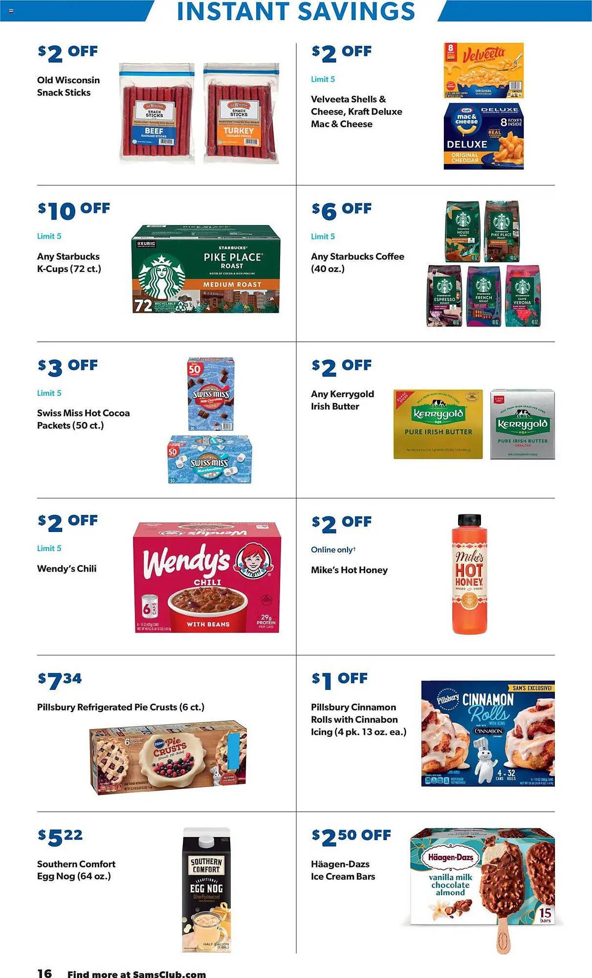 Sam&#039;s Club weekly ad (2025-10-29 - 2025-11-30) | 16