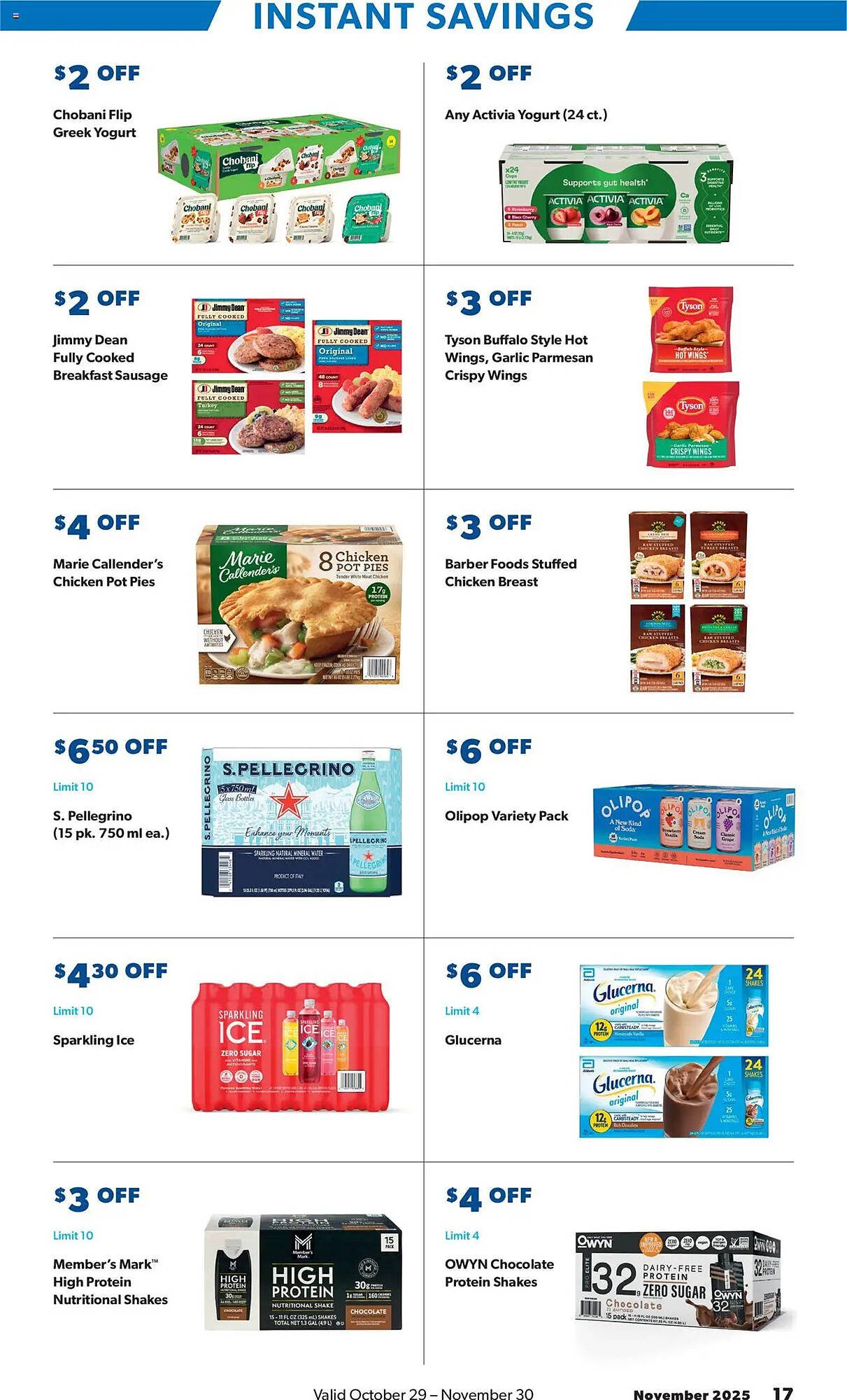 Sam&#039;s Club weekly ad (2025-10-29 - 2025-11-30) | 17