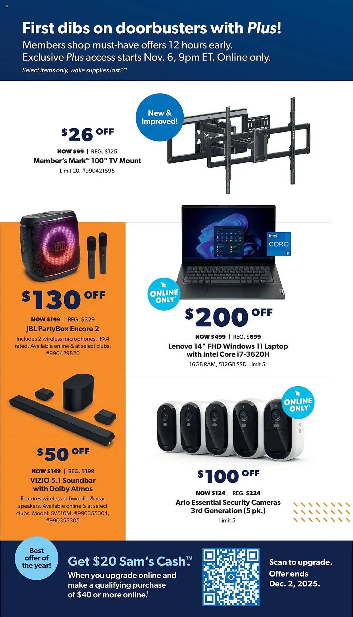 Sam&#039;s Club weekly ad (2025-10-29 - 2025-11-30) | 3