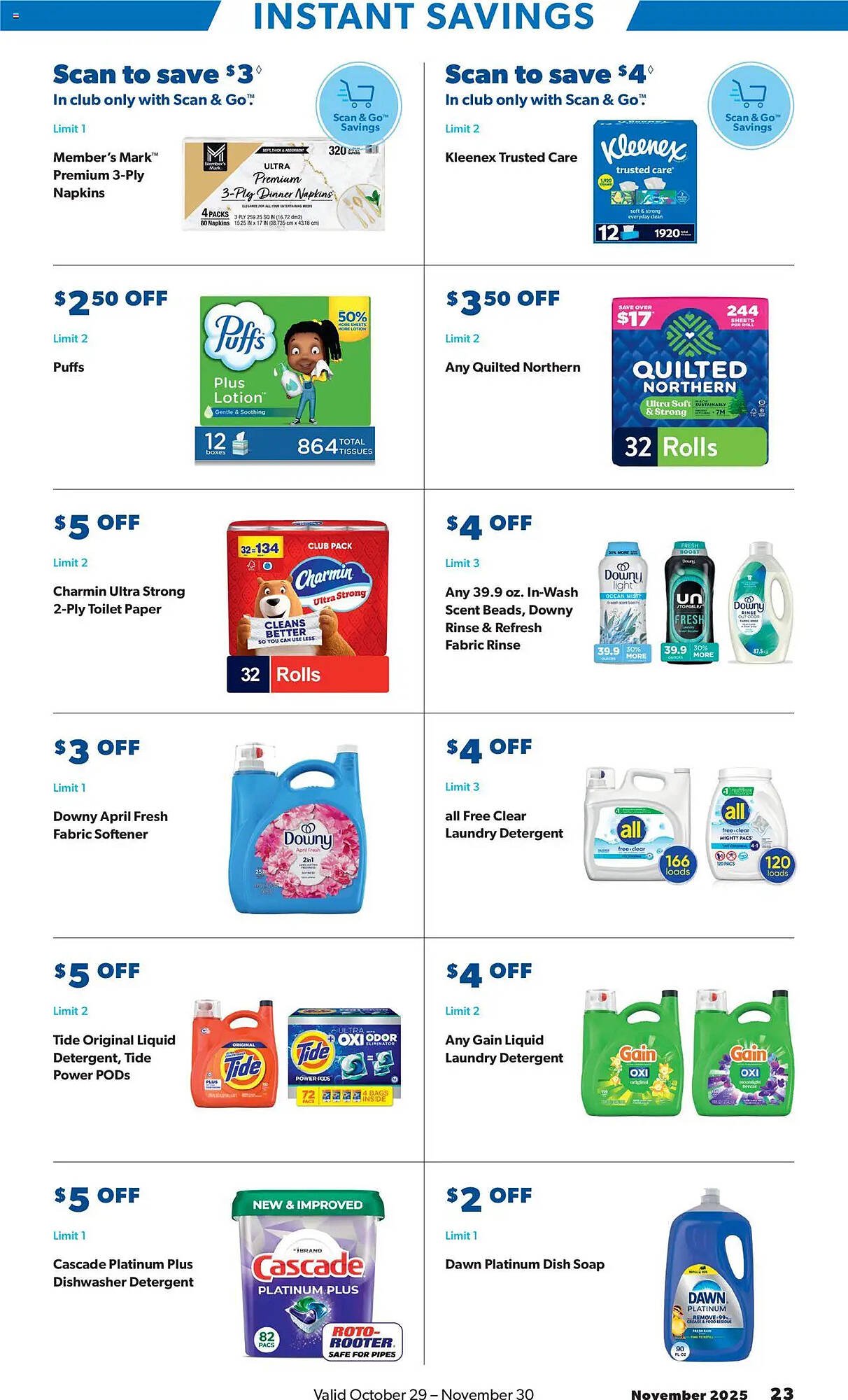 Sam&#039;s Club weekly ad (2025-10-29 - 2025-11-30) | 23