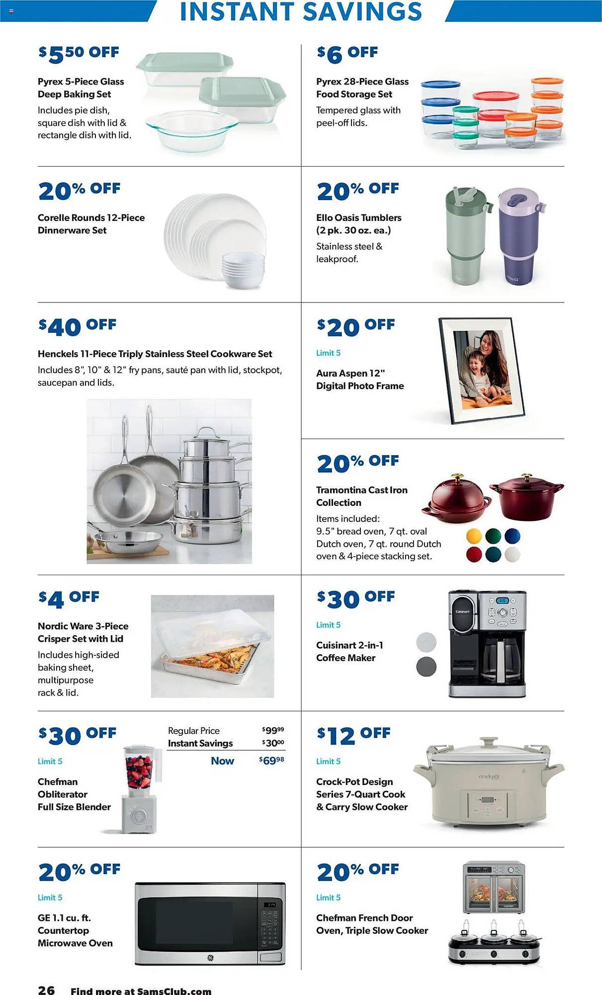 Sam&#039;s Club weekly ad (2025-10-29 - 2025-11-30) | 26