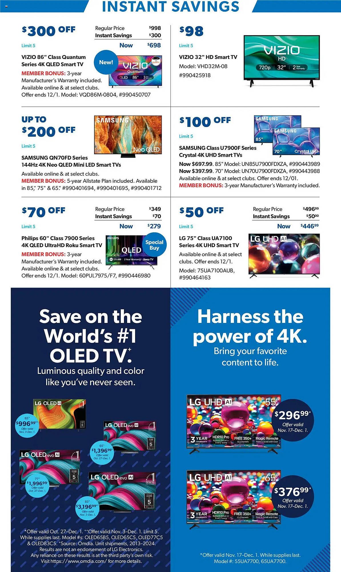 Sam&#039;s Club weekly ad (2025-10-29 - 2025-11-30) | 31