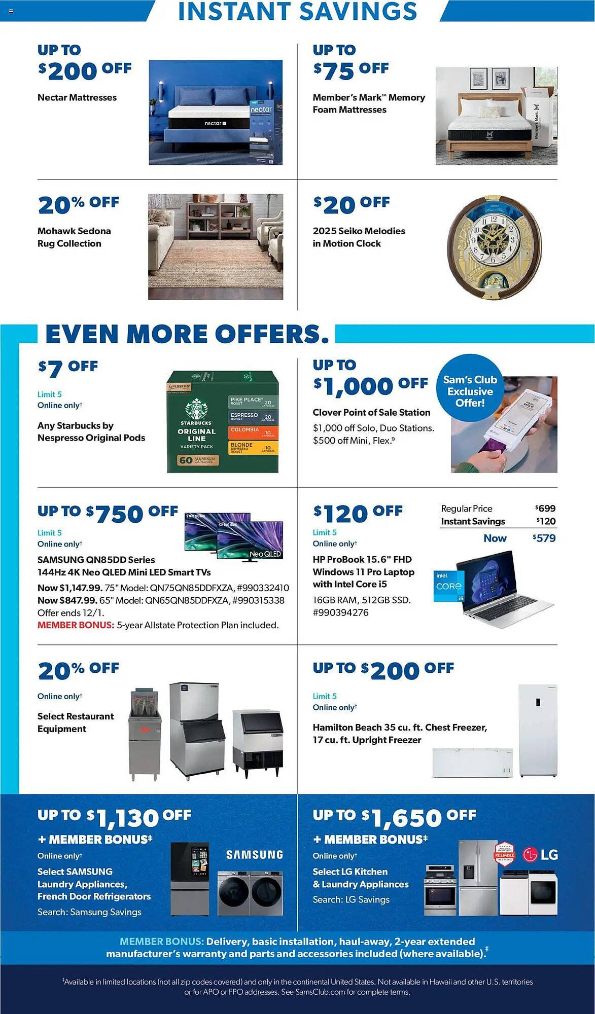 Sam&#039;s Club weekly ad (2025-10-29 - 2025-11-30) | 32