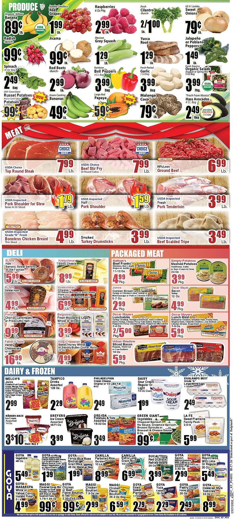 Food Universe circular