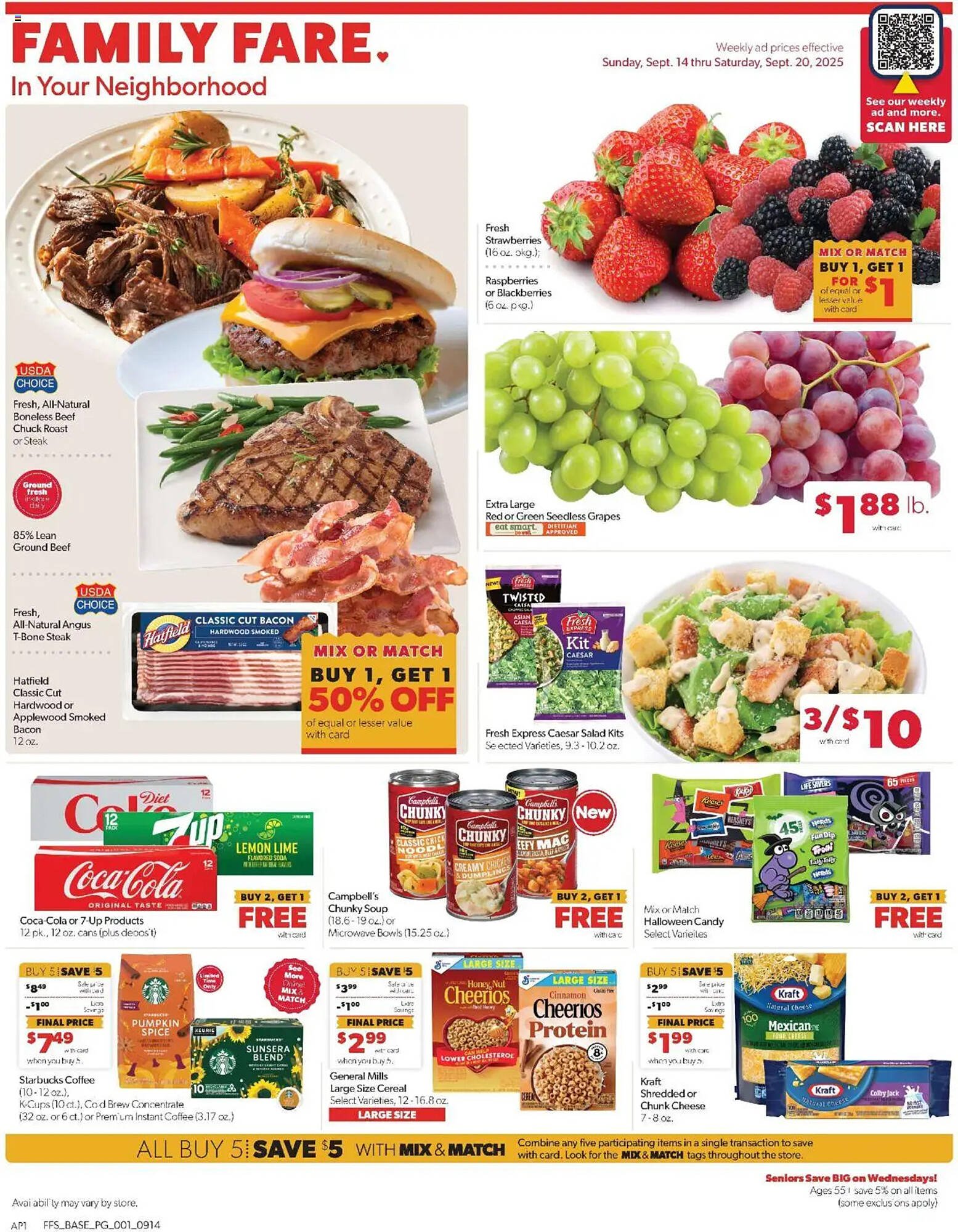 Family Fare weekly ad (2025-09-14 - 2025-09-21) | 1
